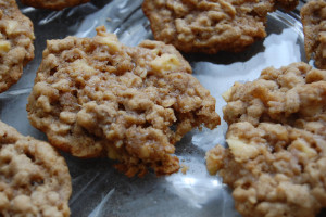 apple oatmeal cookies