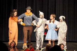 30 kids and teens put on a production of the Wizard of Oz after only one week of prep at the MFRC Youth Theatre Camp of Cold Lake.