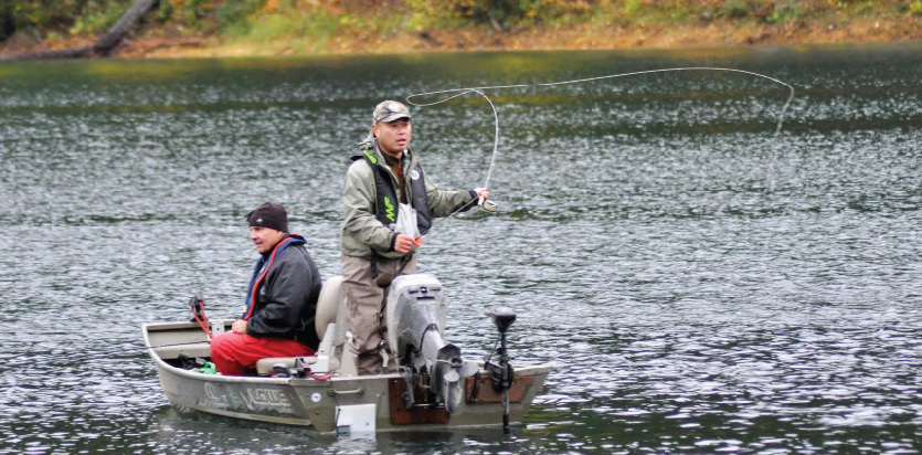 Wounded Warriors fishing program helps veterans de-stress