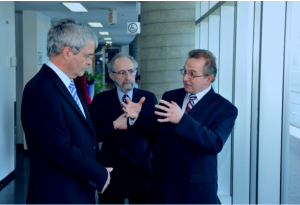 Marc Garneau at the Université du Québec à Montréal (UQAM) 