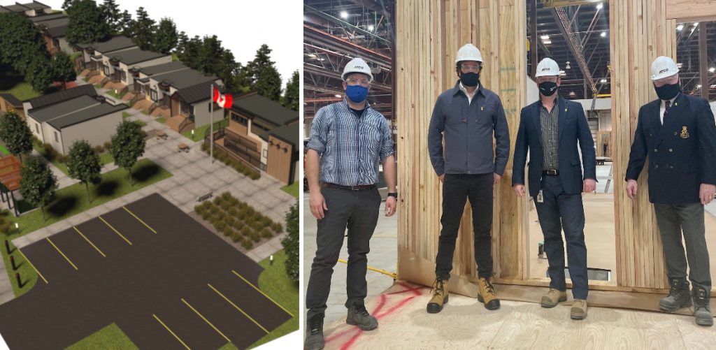 Edmonton ATCO Veterans Village Homes for Homeless Veterans Canadian Military Family Magazine